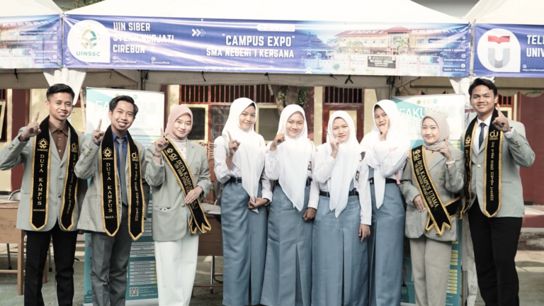Promosi Pendidikan Tinggi Inovatif, UIN Siber Syekh Nurjati Cirebon Sukses Curi Perhatian di Expo Kampus SMAN 1 Kersana